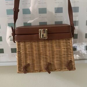 Zara Rattan Bag